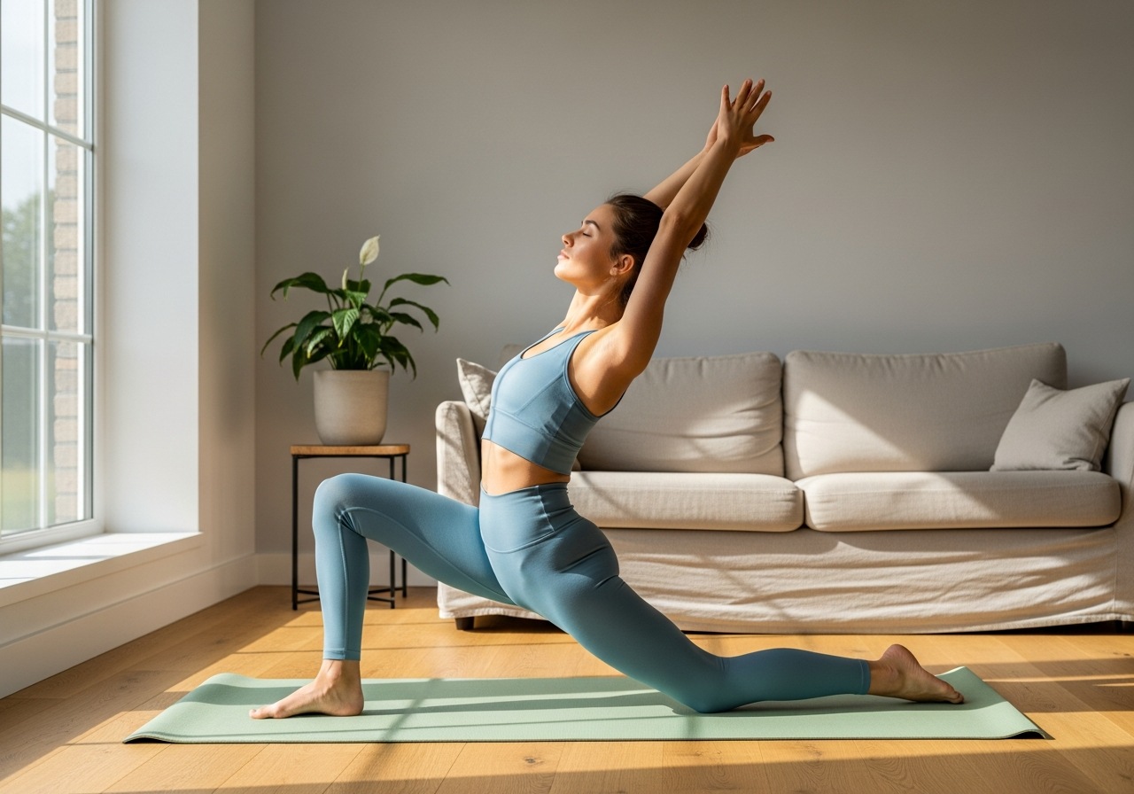 Стретчинг дома — онлайн-тренировка