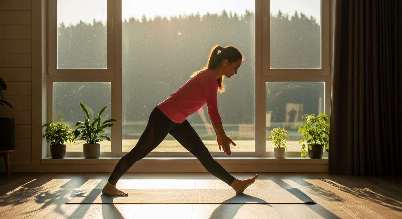 Утренняя растяжка дома